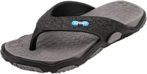 Men's Flip Flops with Arch Support Men's Fashion Spliced soft Soled Flip Flops For Casual Outdoor Beach
