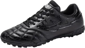 Mens Football Boots Astro Turf, Teenager Football Shoes, Low Top Professional Athletic Kids Football Trainers, Light Up Trainers, TF Anti-Slip Comfort Soccer Shoes for Indoor Outdoor