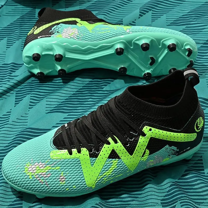 Men's football boots FG anti -slip sole indoor and outward football shoes tennis shoes