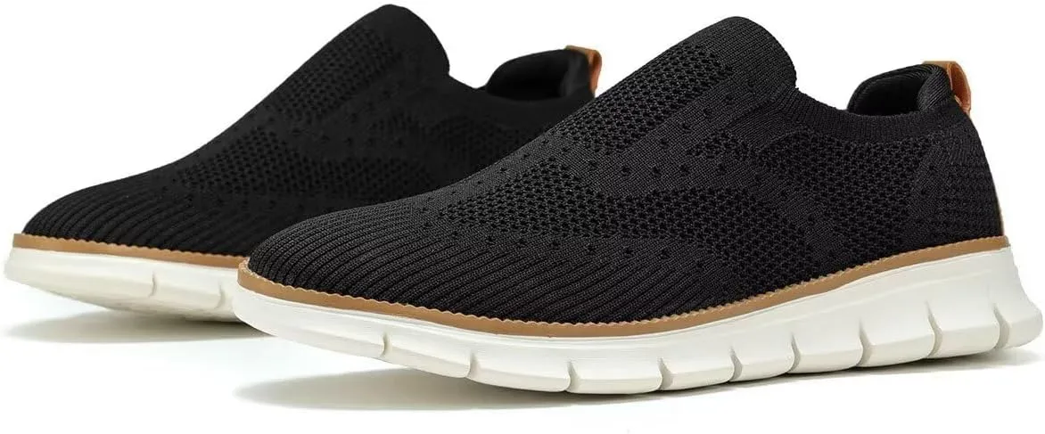 Men's Oxfords Lace-Up Lightweight Casual Walking Shoes Fashion Sneakers Shoes