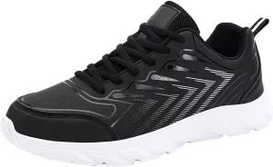 Mens Shoes Casual Leather Laace Up Solid Casual Fashion Simple Running Shoes Mens Sneaker