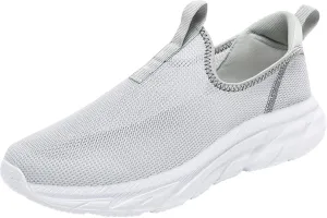 Mens Slip On Men Sports Shoes Fashionable Simple and Solid Color The New Pattern Summer Hollow Mesh Breathable
