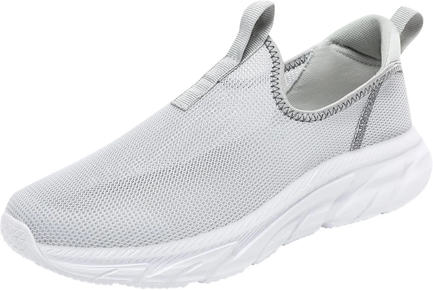 Mens Slip On Men Sports Shoes Fashionable Simple and Solid Color The New Pattern Summer Hollow Mesh Breathable