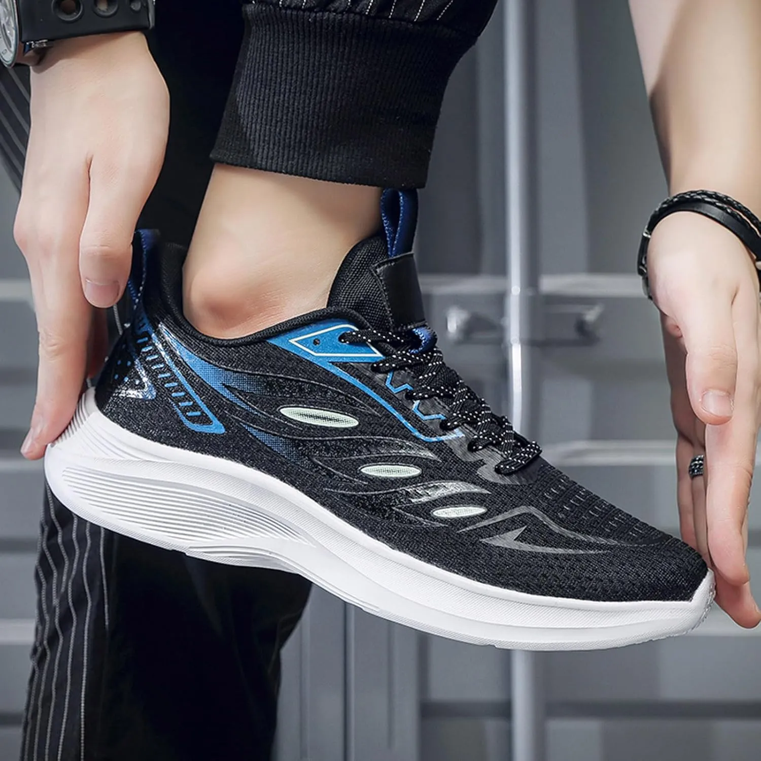 Men's Stylish Orthopedic Sneakers Breathable Casual Comfortable Walking Sneaker Men's Comfortable Canvas Shoes
