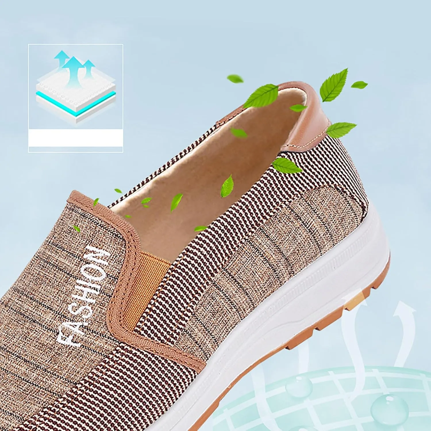 Mens Tennis Shoes Mens Walking Shoes Tennis Shoe for Men Slip on Shoe for Men Casual Sport Sneaker