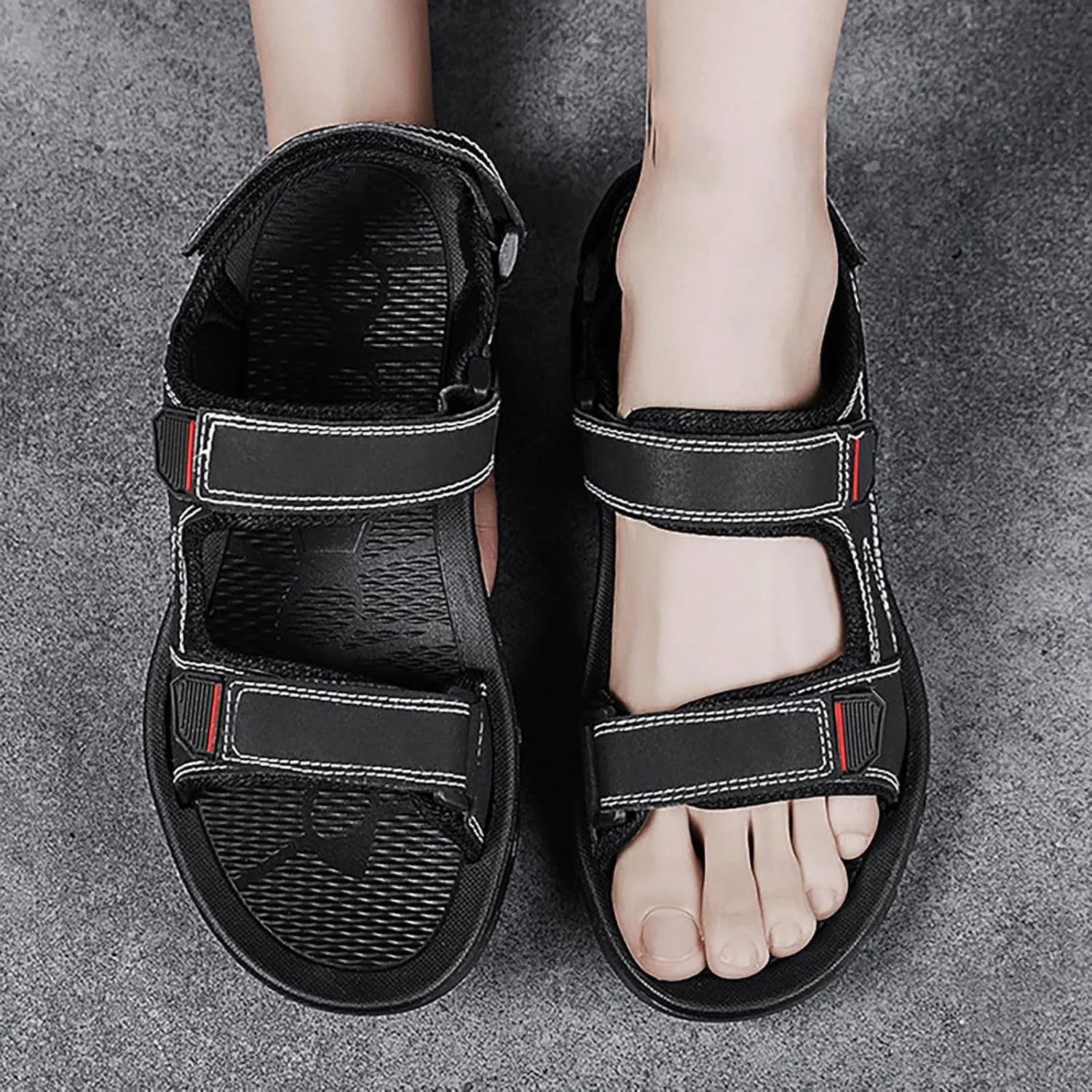 Men's Water Sandals Men's Athletic Outdoor Sandals Hiking Sport Sandals for Men Anti-Skidding Water Sandals