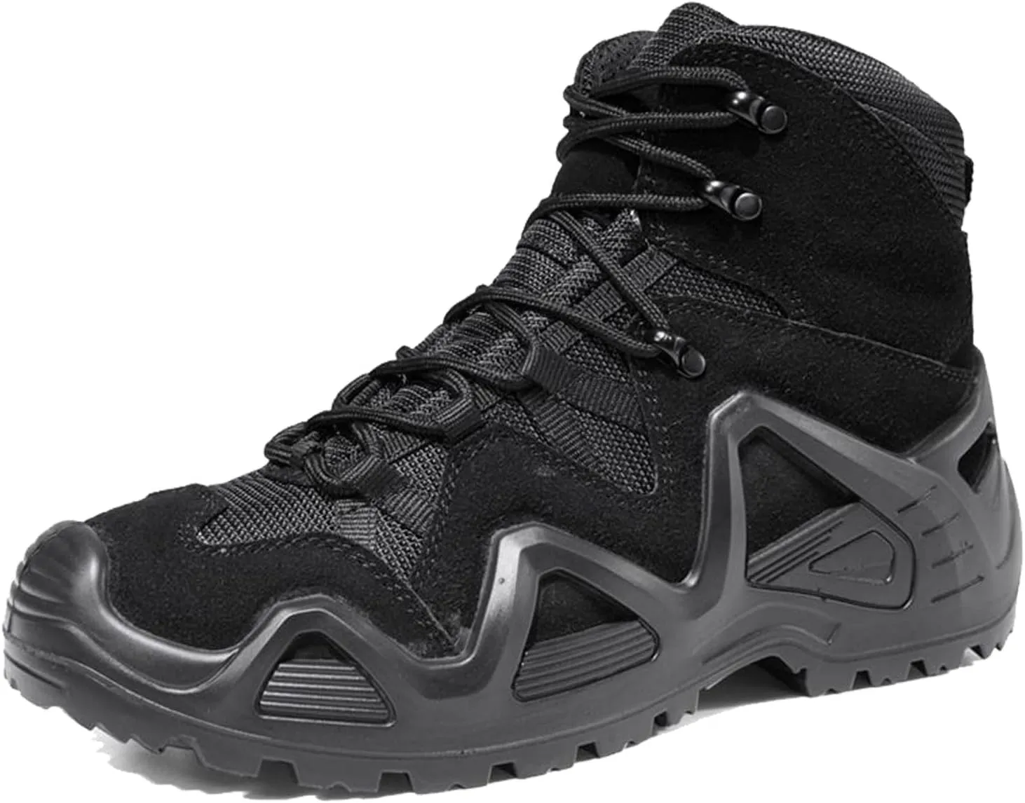 Military Boots for Men 6 Inches Lightweight Waterproof Tactical Outdoor Combat Boots