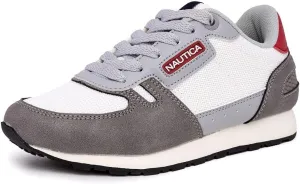 Nautica Kids Boys Casual Lace-Up Fashion Sneakers Oxford Comfortable Walking Shoe (Big Kid - Little Kid - Toddler)