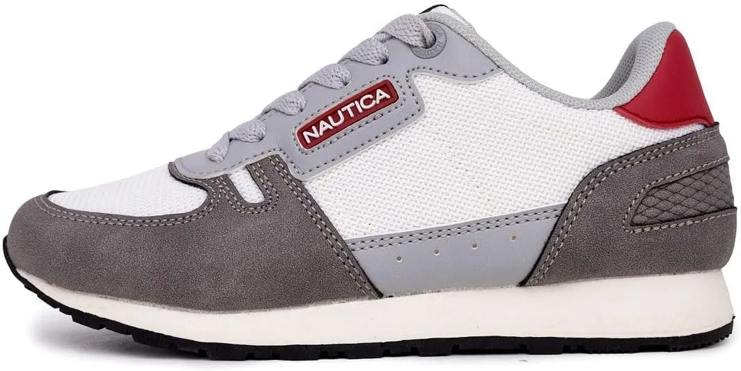 Nautica Kids Boys Casual Lace-Up Fashion Sneakers Oxford Comfortable Walking Shoe (Big Kid - Little Kid - Toddler)