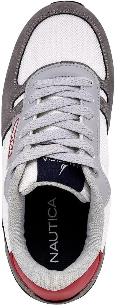 Nautica Kids Boys Casual Lace-Up Fashion Sneakers Oxford Comfortable Walking Shoe (Big Kid - Little Kid - Toddler)