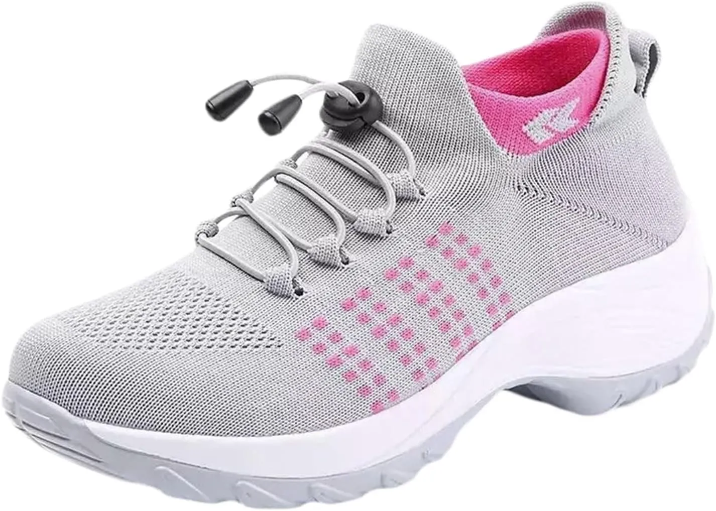 Orthopedic Sneakers for Women 2025 Orthotic Breathable Sneaker Womens Walking Shoes Slip on Trainers Women's Comfortable Lightweight Casual Ladies Athletic Shoe Thick Bottom