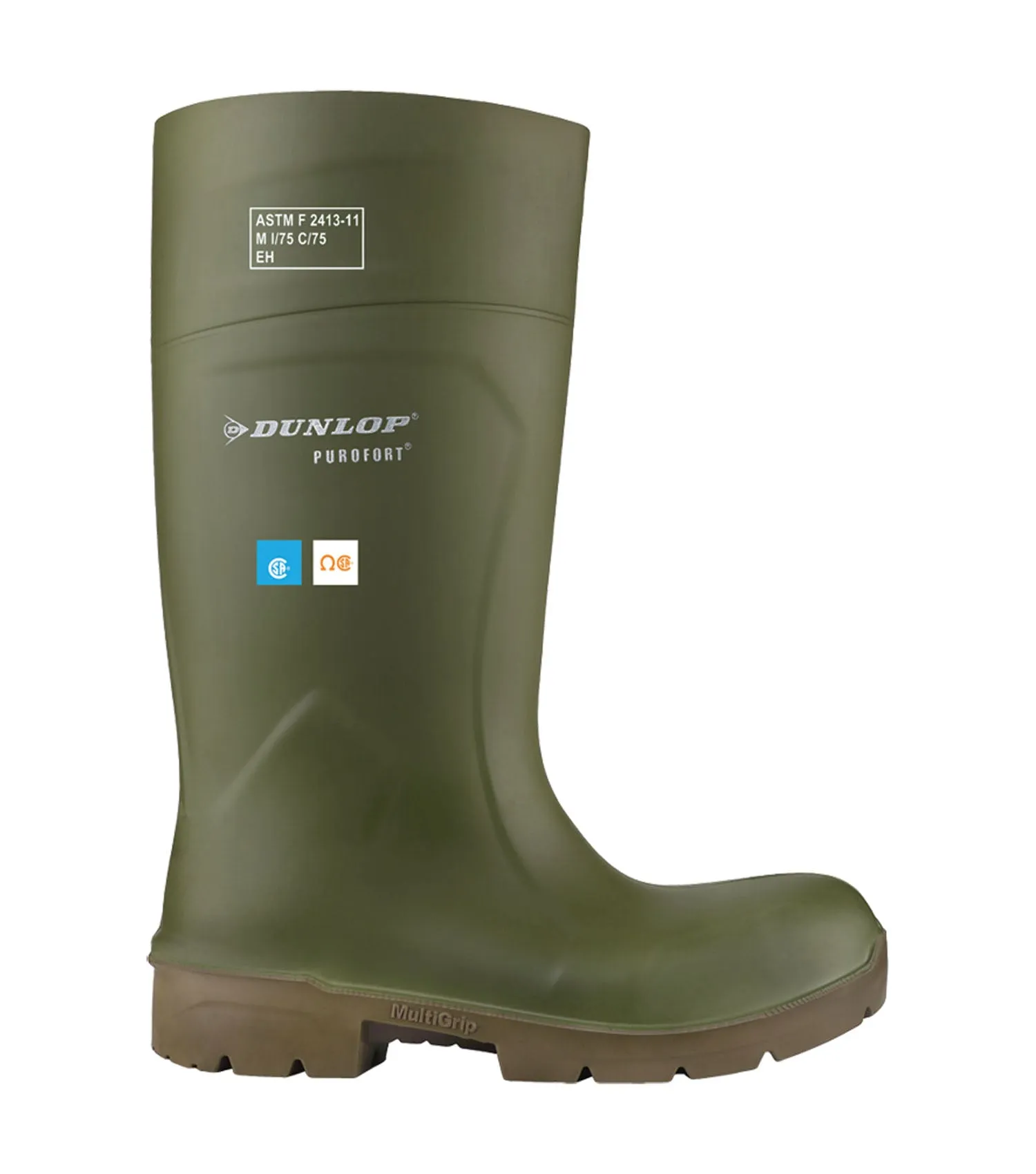 Purofort FoodPro Safety, Green | Insulated Agrifood PU Work Boots