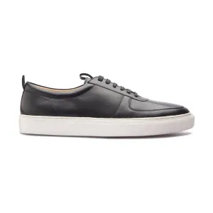 Roscoe, U-Tip Sneaker - Black | Smart Casuals
