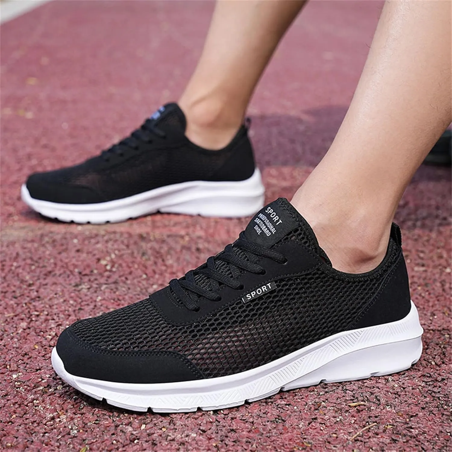 Shoes for Men Climbing Breathable Slip Resistant Walking Shoes Comfortable Athletic Footwear Outdoor Hiking Sneakers
