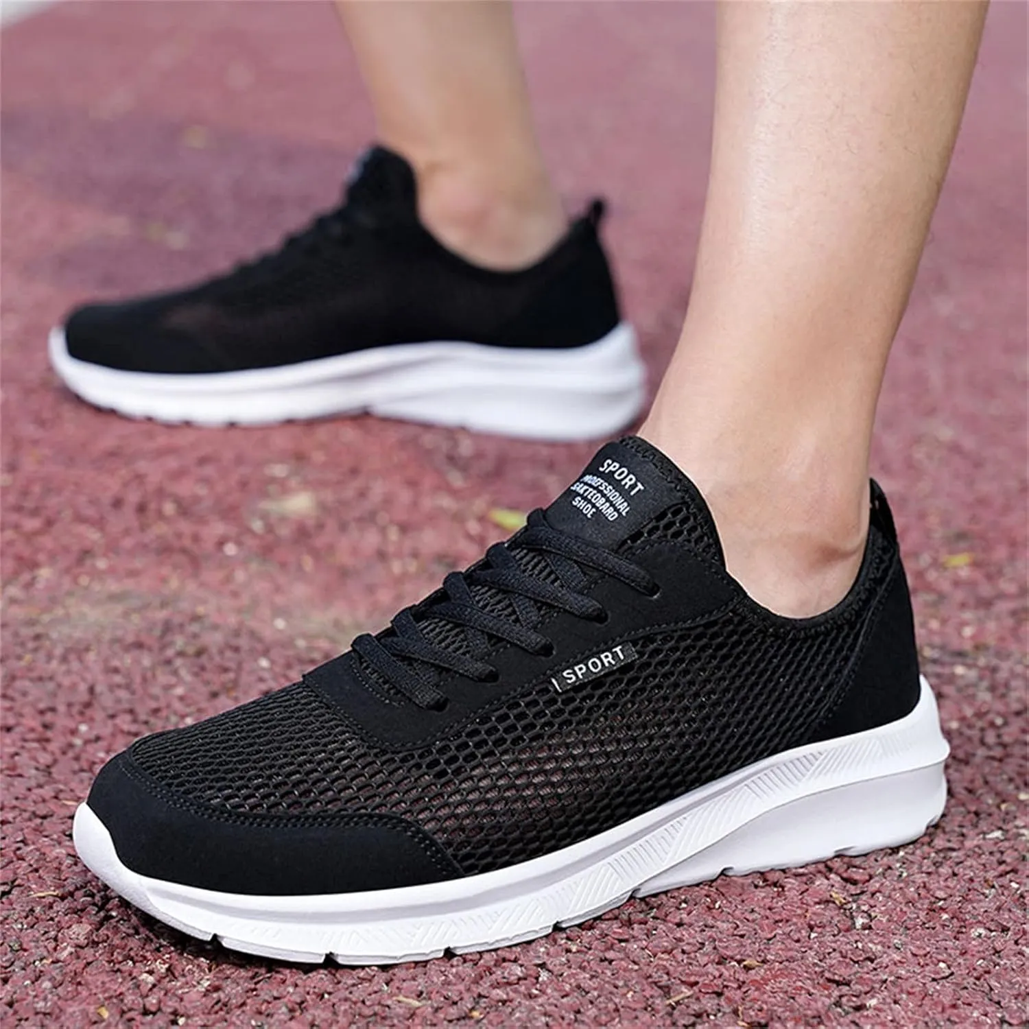 Shoes for Men Climbing Breathable Slip Resistant Walking Shoes Comfortable Athletic Footwear Outdoor Hiking Sneakers