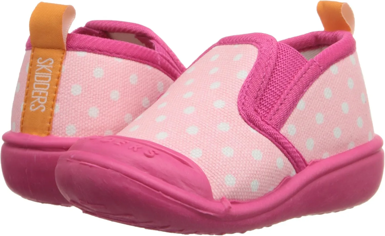 SkidDERS Polka Dots Canvas Shoes Sneaker (Toddler)