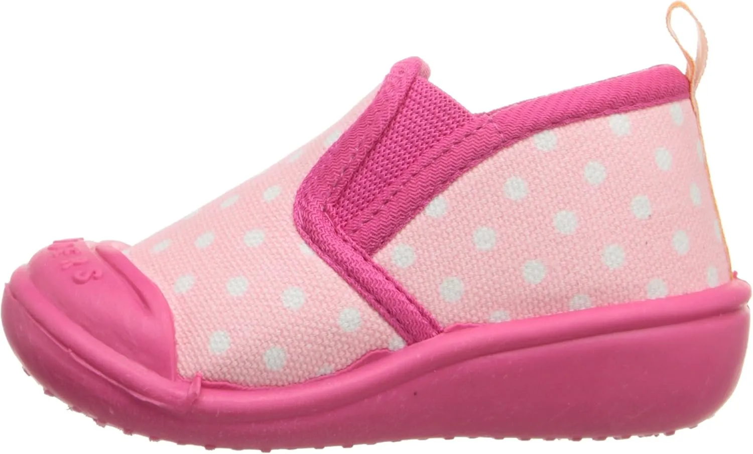SkidDERS Polka Dots Canvas Shoes Sneaker (Toddler)