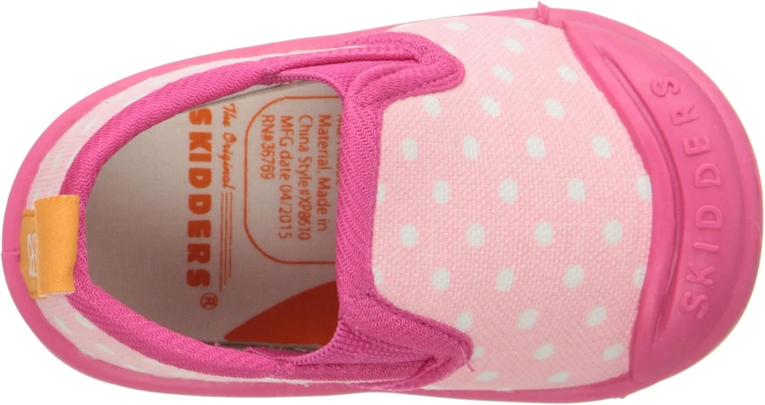 SkidDERS Polka Dots Canvas Shoes Sneaker (Toddler)