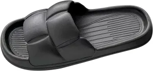Slides for Men Polo Slides Lightweight Beach Sandals Soft Sole Open Toe Shower Shoes with Drainage Holes House Slippers Slippers and Bath Slipper Indoor House Pool College Dorm Bath