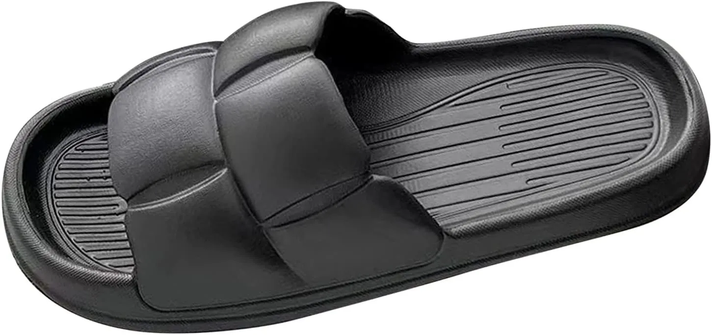 Slides for Men Polo Slides Lightweight Beach Sandals Soft Sole Open Toe Shower Shoes with Drainage Holes House Slippers Slippers and Bath Slipper Indoor House Pool College Dorm Bath