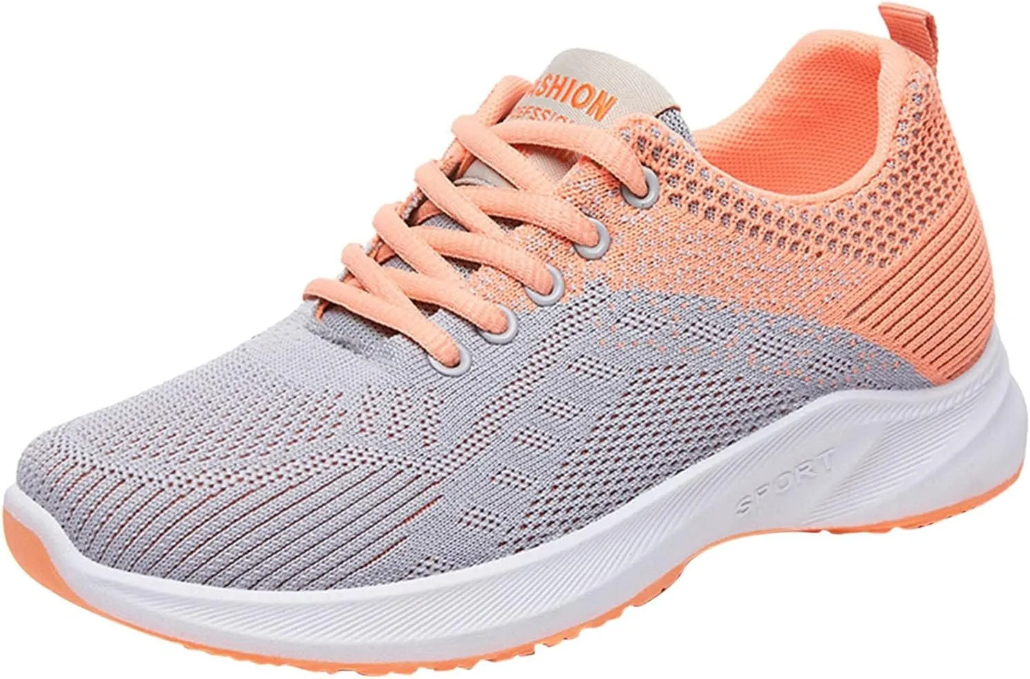 Sneakers for Women Running Shoes Fashion Walking Lace Up Walking Shoes Women Mesh Breathable Business Casual Shoes Platform Sneakers Brown Tennis Shoe Cross Trainer Shoe