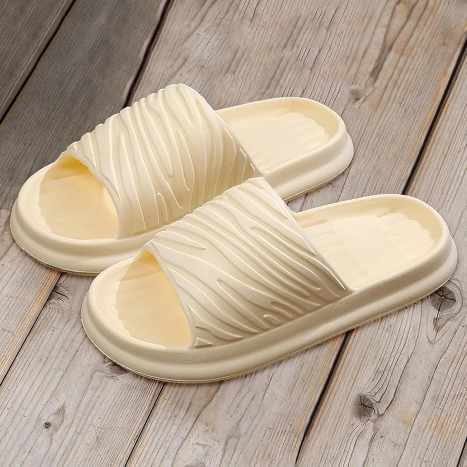 Summer Couple Coloured Home Non Slip Indoor Bathroom Beach Large Size Soft Bottom Shoe Slippers for Women