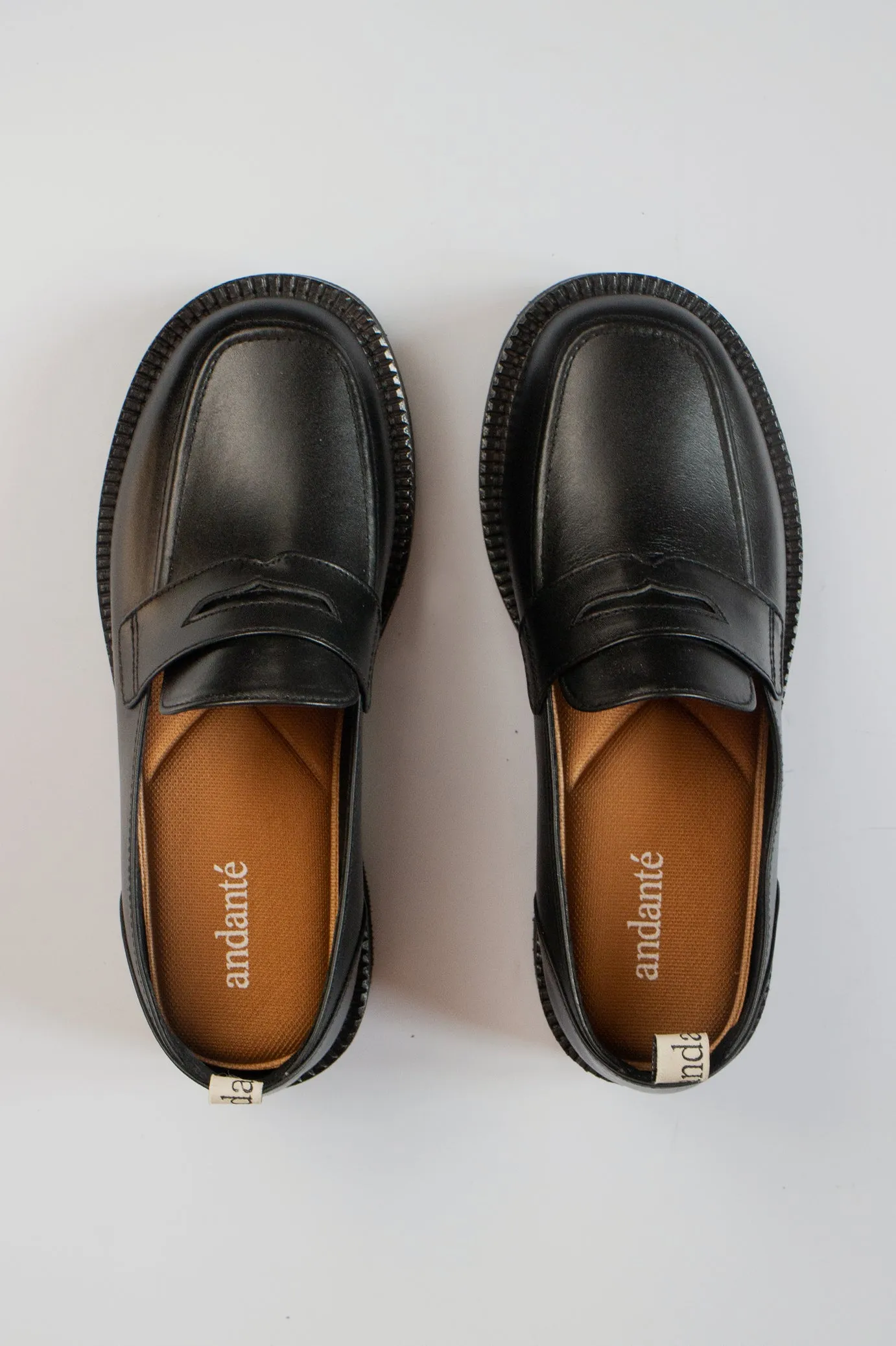 The Chunky Loafer in Black