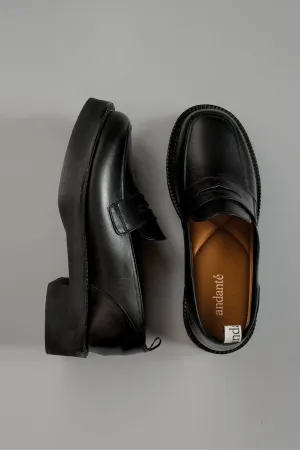 The Chunky Loafer in Black