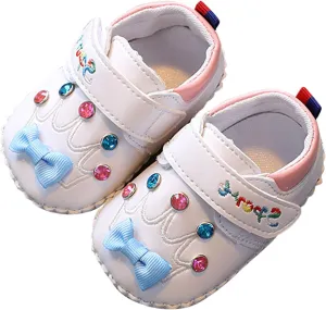 Toddler Cute Bunny Sneaker Baby Infant Newborn Ankle Close Toe First Walking Leather Sport Shoes Summer Slip On Comfy