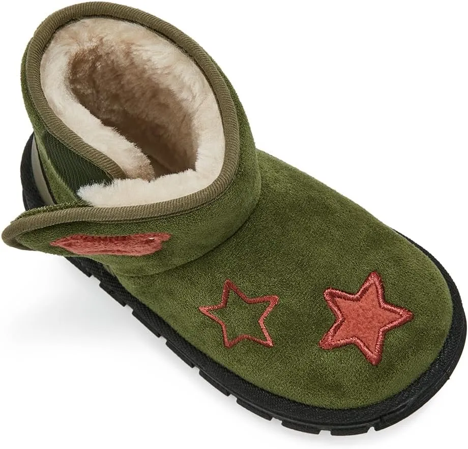 Toddler Snow Boots for Girls Boys Cold Weather Outdoor Warm Waterproof Winter Boots