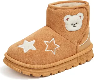 Toddler Snow Boots for Girls Boys Cold Weather Outdoor Warm Waterproof Winter Boots