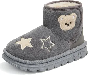 Toddler Snow Boots for Girls Boys Cold Weather Outdoor Warm Waterproof Winter Boots