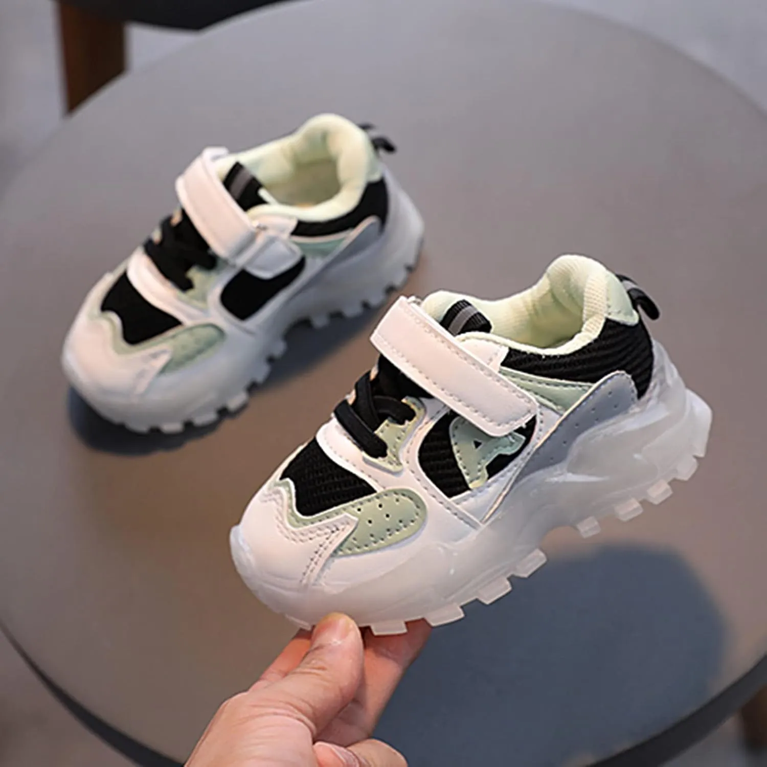 Toddler Summer Fashion Sneakers Kids Baby Girls Boys Sneakers Bling Led Light Luminous Sport Shoes