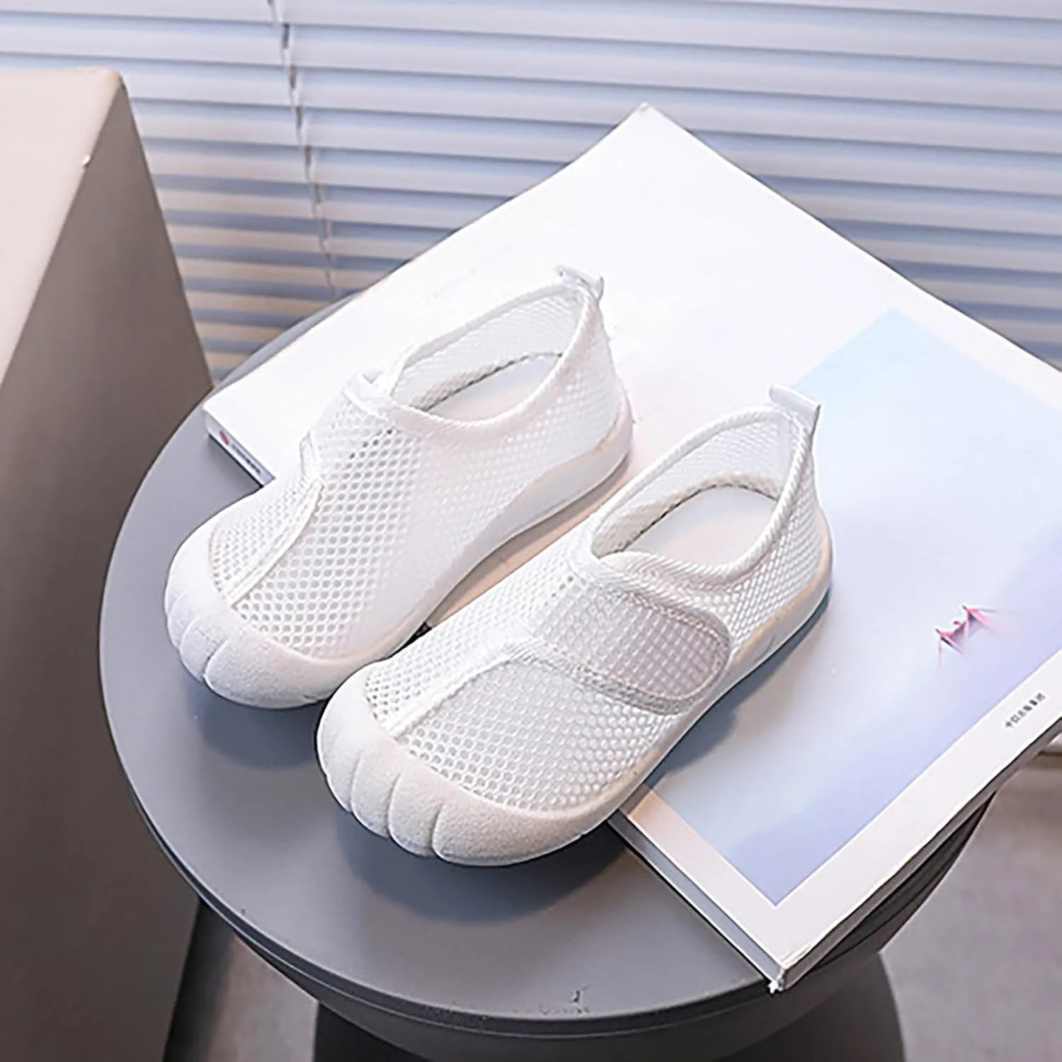 Toddler Water Shoes Baby Boys Girls Pure Beach Swim Sandals uick ry Barefoot Socks Shoes Summer Breathable Slides
