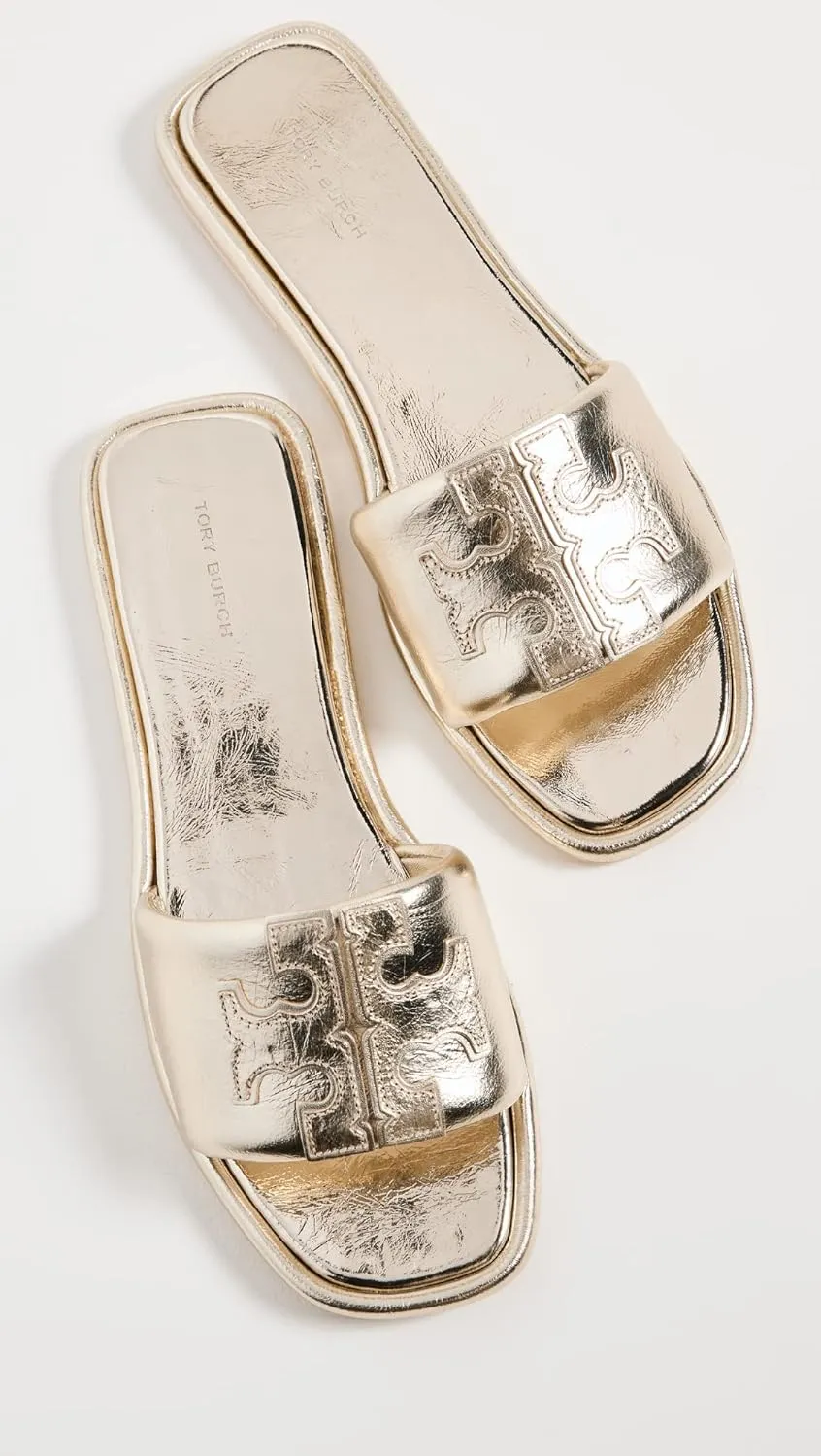 Tory Burch Women's Double T Sport Slides