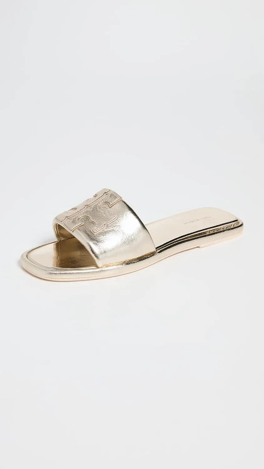 Tory Burch Women's Double T Sport Slides