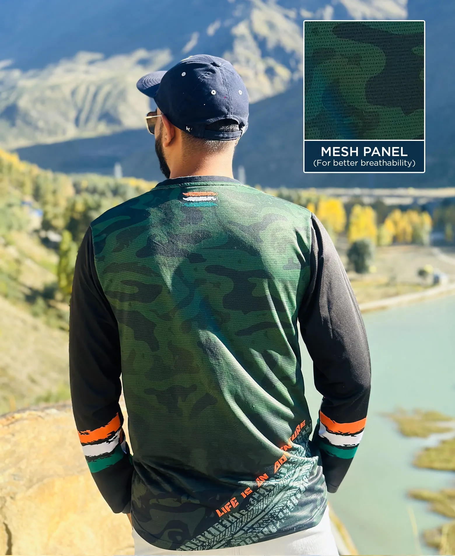 Tricolor Triumph Riding Jersey