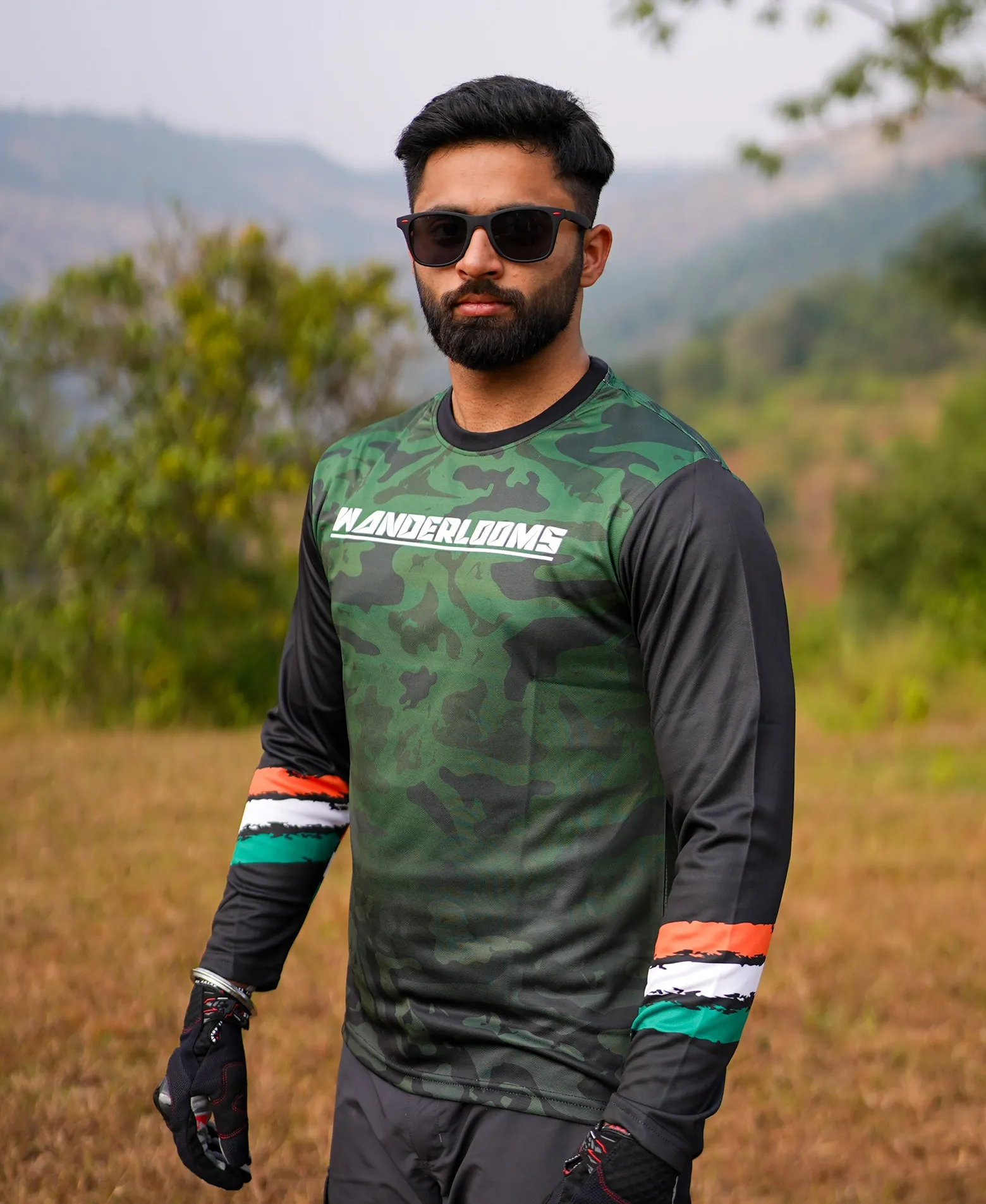 Tricolor Triumph Riding Jersey