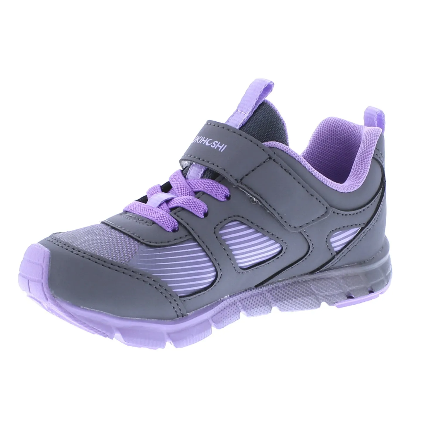 Tsukihoshi Streak | Ash/Purple Youth Sneakers