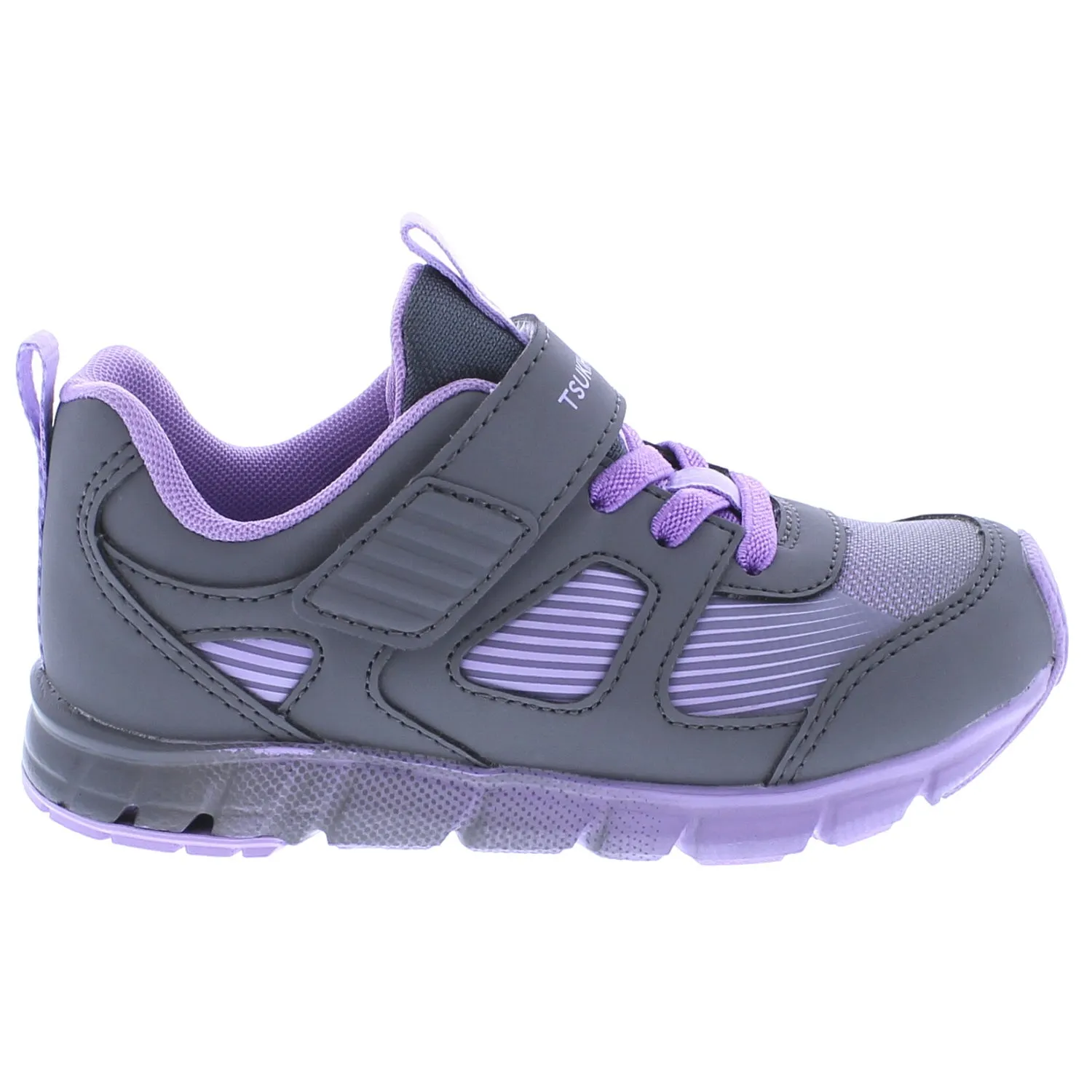 Tsukihoshi Streak | Ash/Purple Youth Sneakers