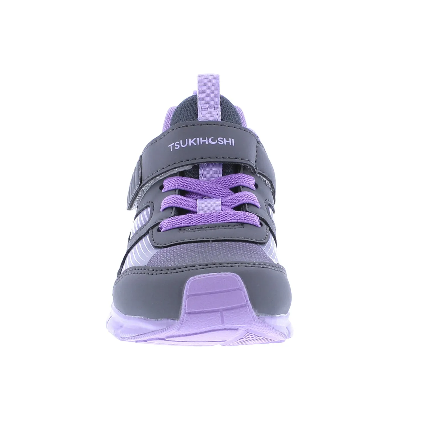 Tsukihoshi Streak | Ash/Purple Youth Sneakers