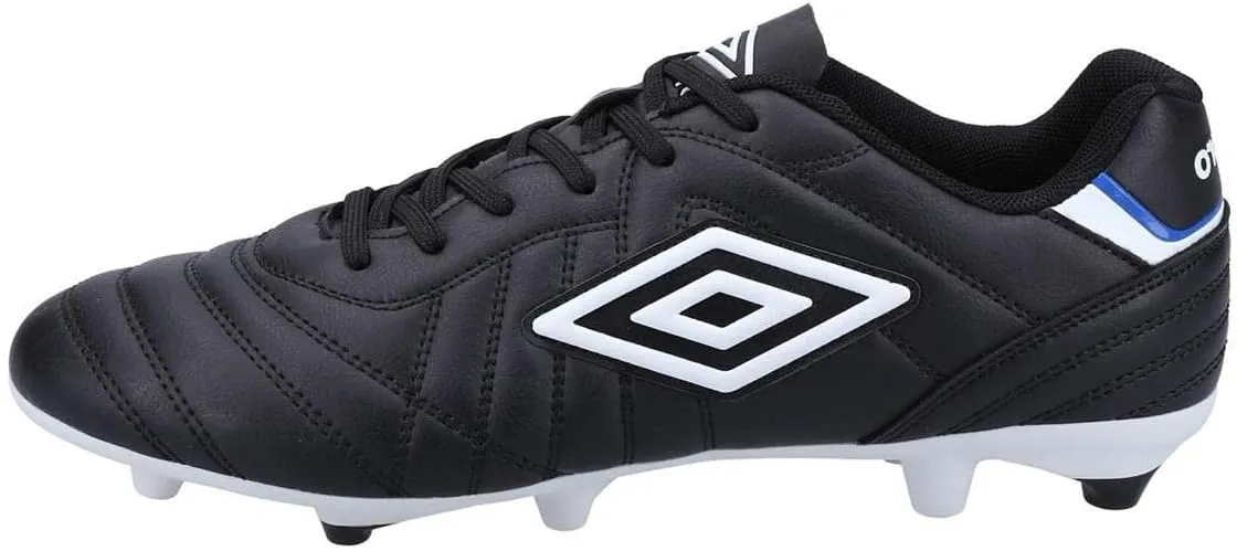 Umbro Mens Speciali Liga Leather Soccer Cleats (9) (Black/White)