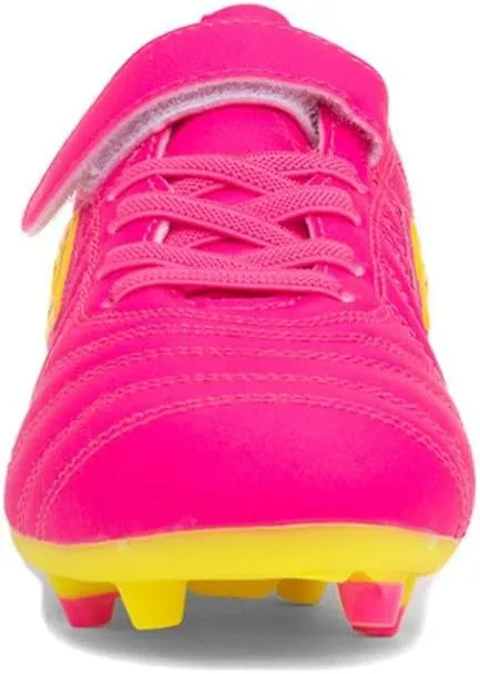Umbro Speciali Liga Firm Ground Jnr Football Boot Hot Pink