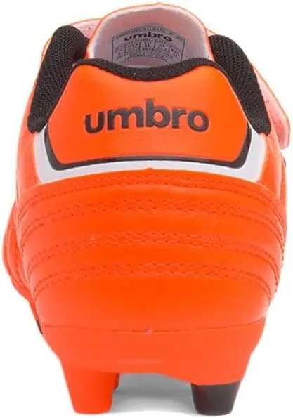 Umbro Speciali Liga Jnr Kids Orange Football Boot