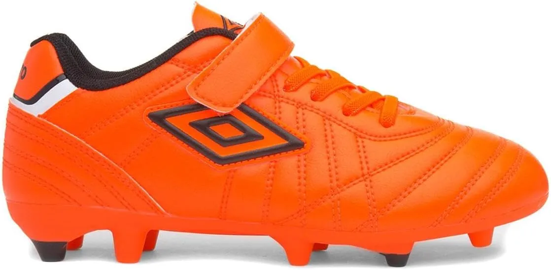 Umbro Speciali Liga Jnr Kids Orange Football Boot