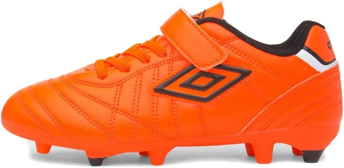 Umbro Speciali Liga Jnr Kids Orange Football Boot