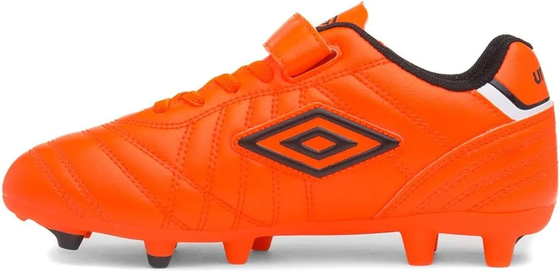 Umbro Speciali Liga Jnr Kids Orange Football Boot
