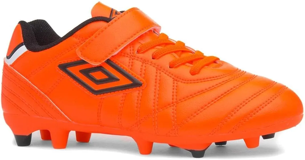 Umbro Speciali Liga Jnr Kids Orange Football Boot