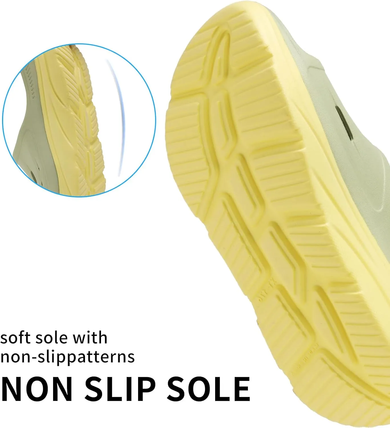 Unisex Adult Recovery Slides, Women and Men??s Plantar Fasciitis Thick Cushion Sandals with Arch Support, Orthotic Athletic Comfortable Lightweight Slippers for Indoor Outdoor