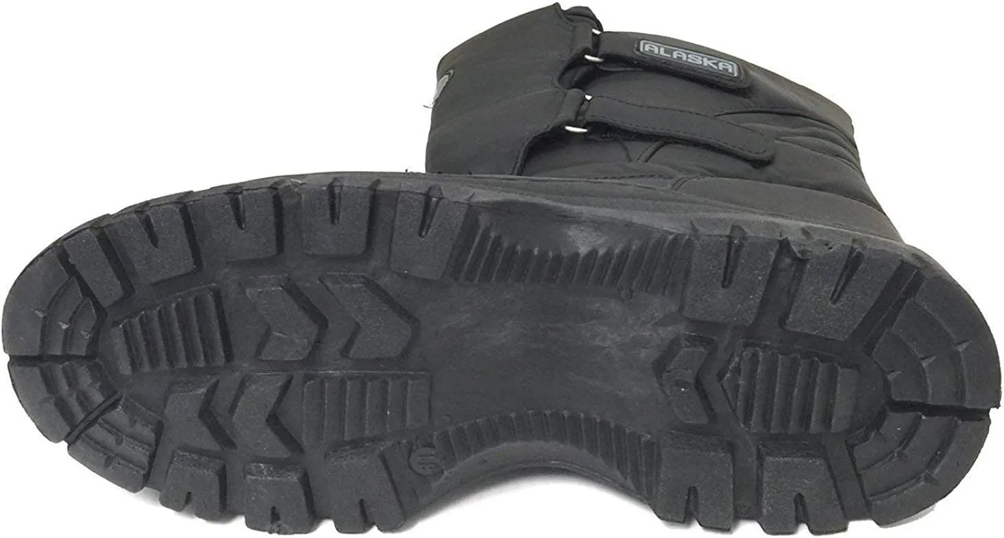 V2100s Men's Snow Boots Winter Boots Cold Weather Water Repellent Nylon Ski Warm Fur Lined Snow Shoes